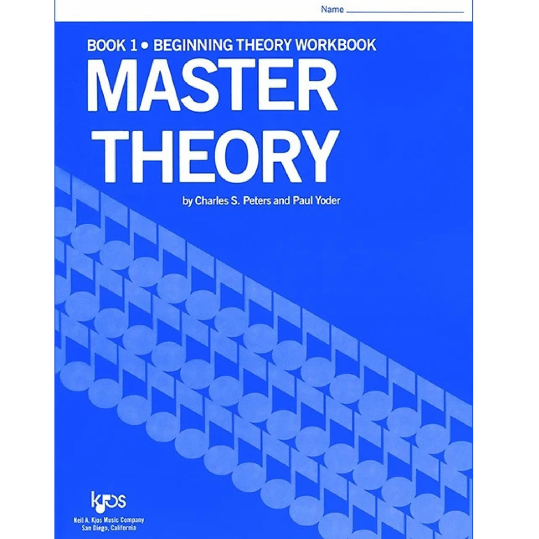 Kjos L173 Master Theory Book 1-Easy Music Center