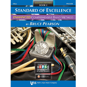 Kjos PW22OB Standard of Excellence Enhanced Band Method Book 2 - Oboe-Easy Music Center