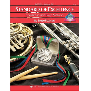 Kjos W21BC Standard of Excellence Book 1 Baritone BC-Easy Music Center