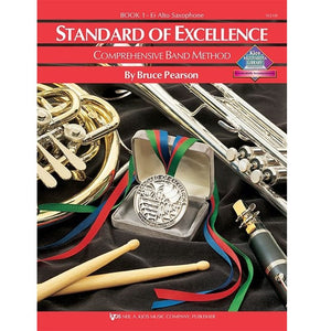 Kjos W21XE Standard of Excellence Book 1 Alto Saxophone-Easy Music Center