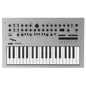 Korg MINILOGUE 37-mini Key Synthesizer & Vocoder-Easy Music Center