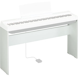 Yamaha L125WH Matching Piano Stand for P125WH, White-Easy Music Center