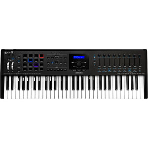 Arturia KEYLAB61MKII-BK 61-Key KeyLab Keyboard Controller MK II, Black-Easy Music Center