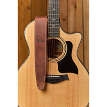 Load image into Gallery viewer, Taylor TL250-03 Taylor Strap, Suede Back, 2.5&quot;, Medium Brown Leather-Easy Music Center
