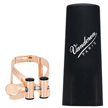Load image into Gallery viewer, Vandoren LC51PGP M|O Masters Bb Clarinet Ligature w/ cap, Pink Gold-Easy Music Center
