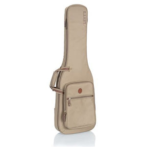 Levy LVYELECGB200 200-Series Gig Bag for Electric Guitars, Tan-Easy Music Center