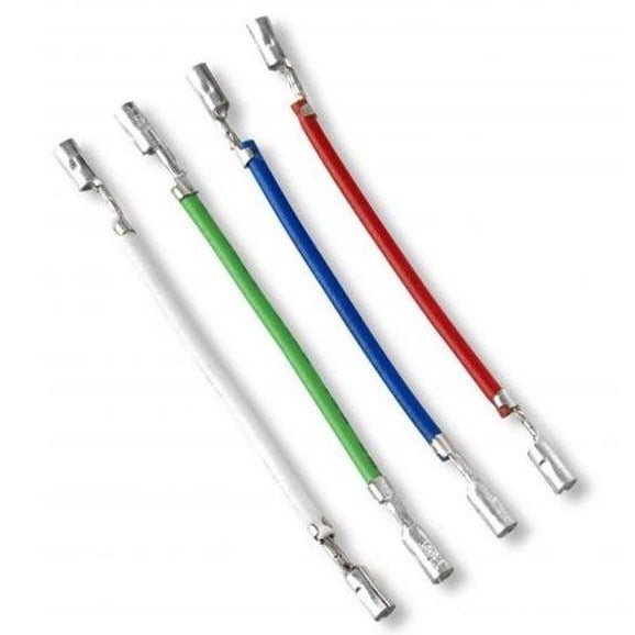 Ortofon HEADSHELL-LEADS 4-pack Colored Lead Wires for OM Cartridges-Easy Music Center