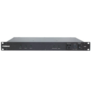 Furman M-8S 15A Standard Power Conditioner W/Power Sequencing, 9 Outlets, 1RU, 10Ft Cord-Easy Music Center