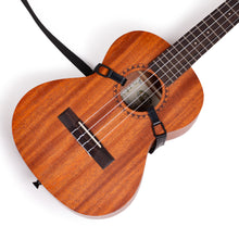 Load image into Gallery viewer, Levy M19HOK-BLK 1&quot; Double Hook Ukulele Strap, Black-Easy Music Center
