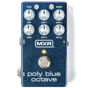 Mxr M306 Poly Blue Octave Pedal-Easy Music Center
