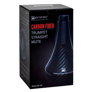 Protec MC100 Carbon Fiber Trumpet Straight Mute-Easy Music Center