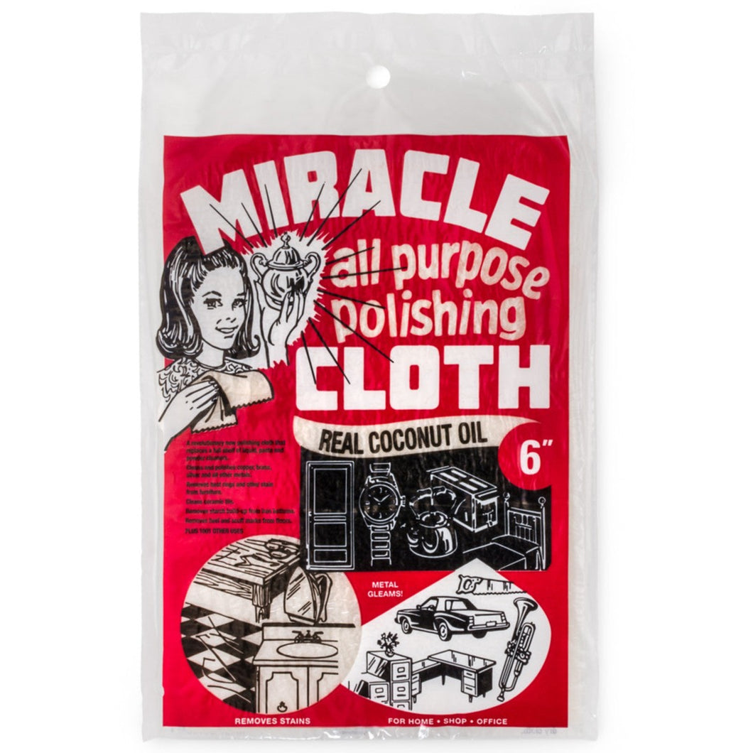 Dunlop MCR06 Miracle All-Purpose Polishing Cloth, 6in-Easy Music Center