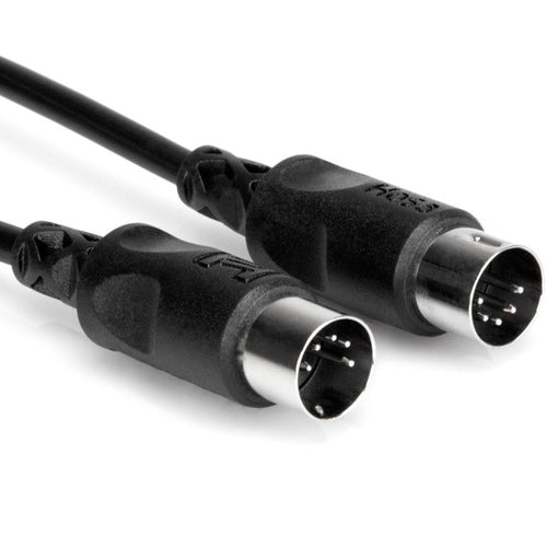 Hosa MID-325BK MIDI Cable, 5-pin DIN to Same, 25 ft-Easy Music Center