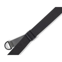 Load image into Gallery viewer, Levy MRHC-BLK 2&quot; Cotton Right Height Guitar Strap, Black-Easy Music Center
