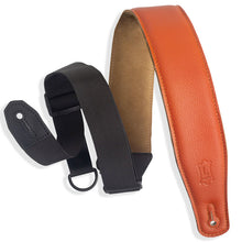 Load image into Gallery viewer, Levy MRHGS-ORG 2.5&quot; Ergonomic Right Height Guitar Strap, Orange-Easy Music Center
