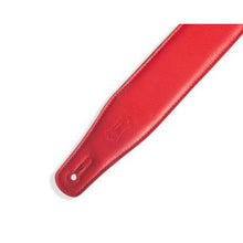 Load image into Gallery viewer, Levy MRHGS-RED 2.5&quot; Garment Right Height Guitar Strap, Red-Easy Music Center
