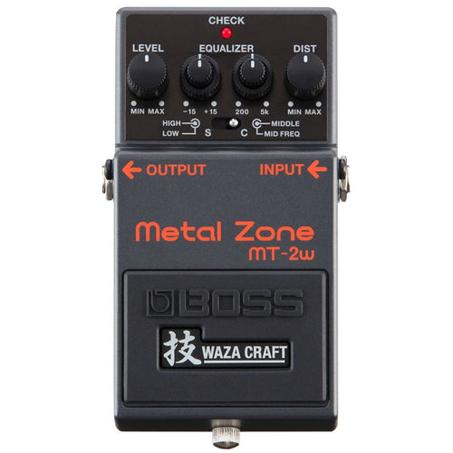 Boss MT-2W Metal Zone Waza Craft Distortion Pedal-Easy Music Center
