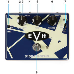 MXR EVH30 EVH5150 Chorus-Easy Music Center