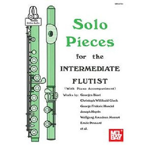 Mel Bay 94878H Solo Pieces for the Intermediate Flutist-Easy Music Center