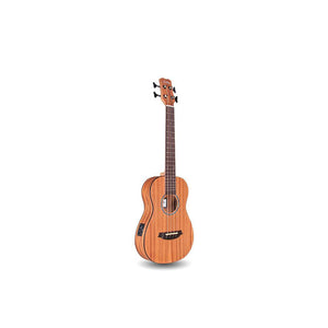 Cordoba MINI-II-BASS-MH Mini II Acoustic-Electric Bass Guitar, Mahogany-Easy Music Center