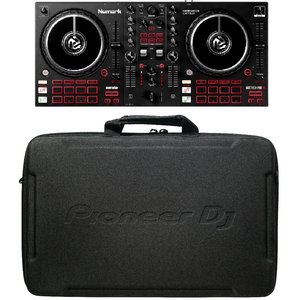 Numark MIXTRACKPROFX DJ Controller & DJC-B1 Soft Case Bundle-Easy Music Center