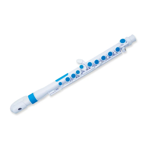 Nuvo N220JFBL jFlute 2.0 White/Blue-Easy Music Center