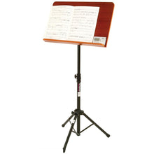 Load image into Gallery viewer, On-Stage SM7312W Conductor Music Stand with Wooden Back-Easy Music Center
