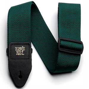 Ernie Ball P04050 Polypro Guitar Strap - Forest Green-Easy Music Center