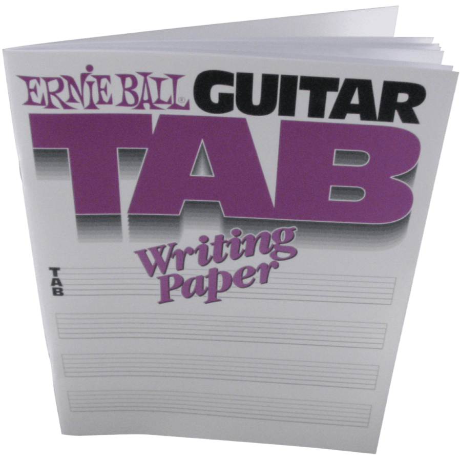 Ernie Ball 7021 Guitar Tab Writing Paper Book-Easy Music Center