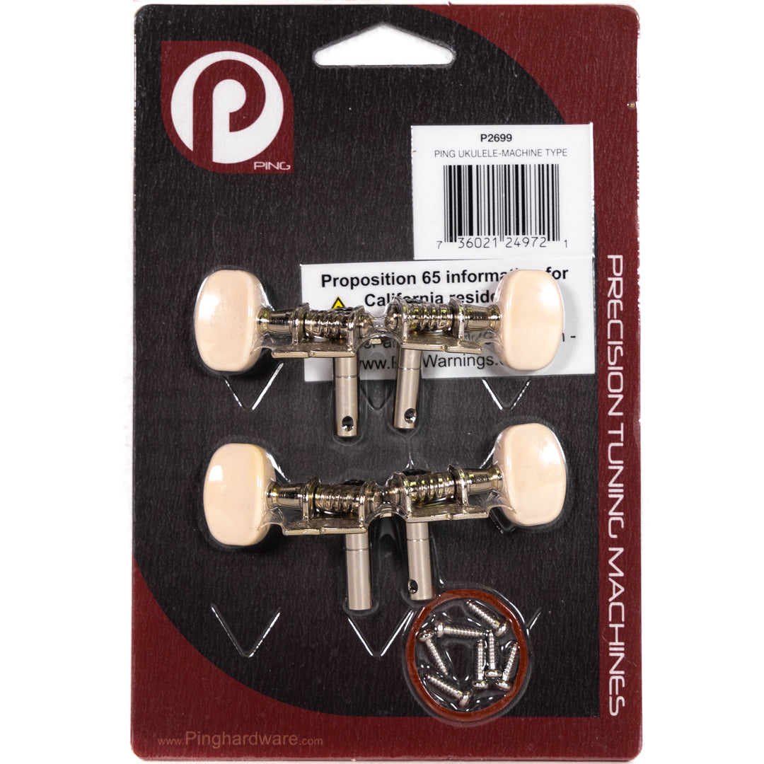 geared pegs Ping P2699 Ukulele Tuning Machines