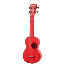 Load image into Gallery viewer, Kala KA-WMT-RD-S Soprano Waterman Ukulele, Maritime Red Transparent-Easy Music Center
