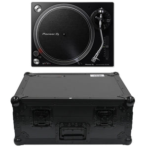 PLX-500-K High-Torque, Direct Drive Turntable & FZ1200BL Hard Case Bundle-Easy Music Center