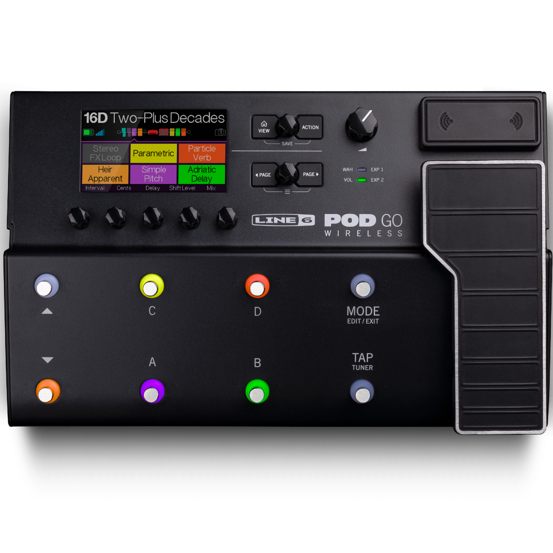 Line 6 PODGO-WIRELESS POD Guitar Processor w/ Built-in Wireless