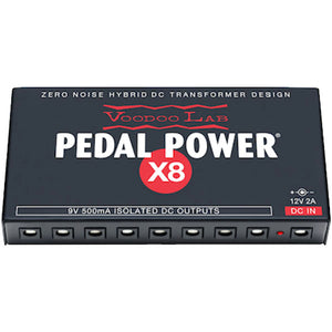 Voodoo Lab PPX8 Ultra-Compact High Current Isolated International Voltage Power Supply-Easy Music Center