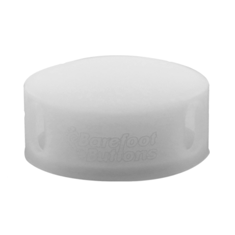 pedal button caps Barefoot Button 18-GC-ST-CR Pedal Button V2 5/16", Clear Glow Cap
