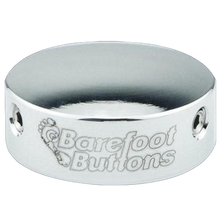 Load image into Gallery viewer, Barefoot Button 18-V1-ST-CH Pedal Button V1 3/8&quot;, Chrome-Easy Music Center
