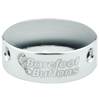 Barefoot Button 18-V1-ST-CH Pedal Button V1 3/8