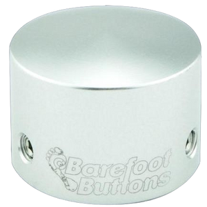 Barefoot Button 17-V2-TB-SV Tall Boy Pedal Button V2 5/16",-Easy Music Center