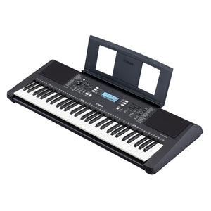 Yamaha PSRE373 61-Key Portable Keyboard-Easy Music Center