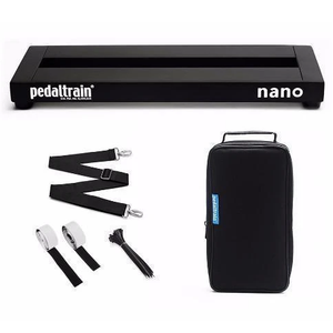Pedaltrain PTNANOSC Nano 14x5.5 Pedalboard with Softcase-Easy Music Center