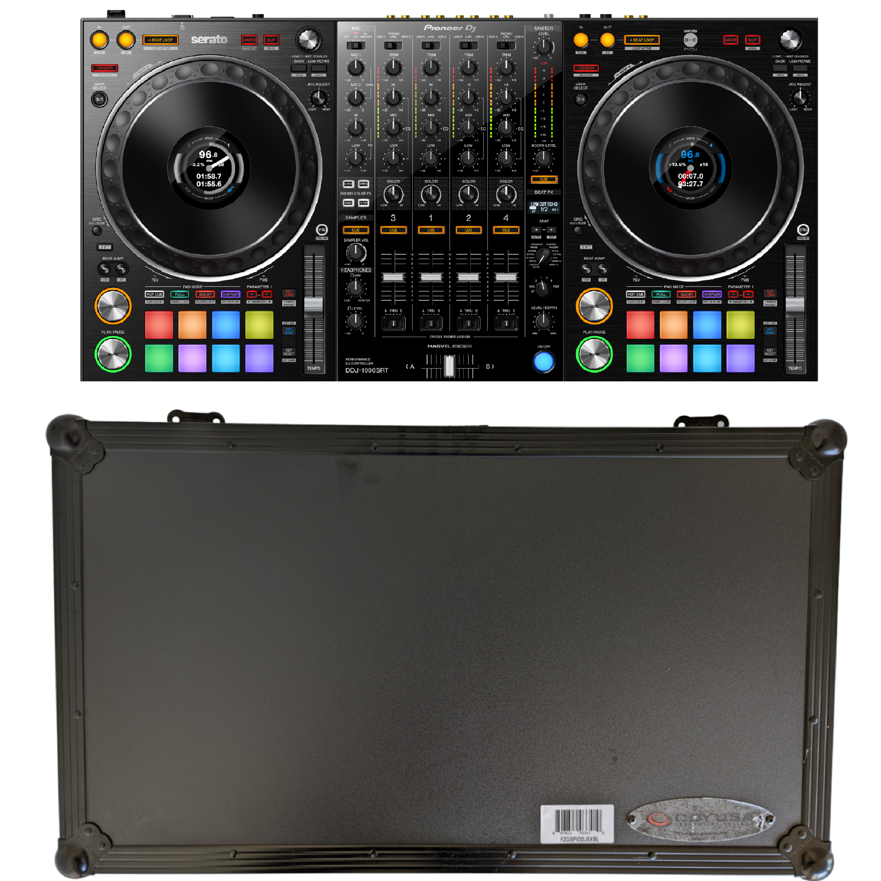 Pioneer DJ DDJ-1000SRT(中古)写真後日追加 Pioneer DJ DDJ-1000SRT(中古)写真後日追加 宅配 Pioneer DJ機材