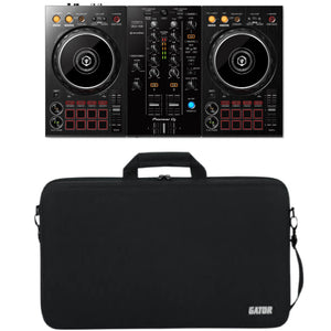 Pioneer DDJ-400 DJ controller for Rekordbox dj & G-EVA-2314-3 Soft Case Bundle-Easy Music Center