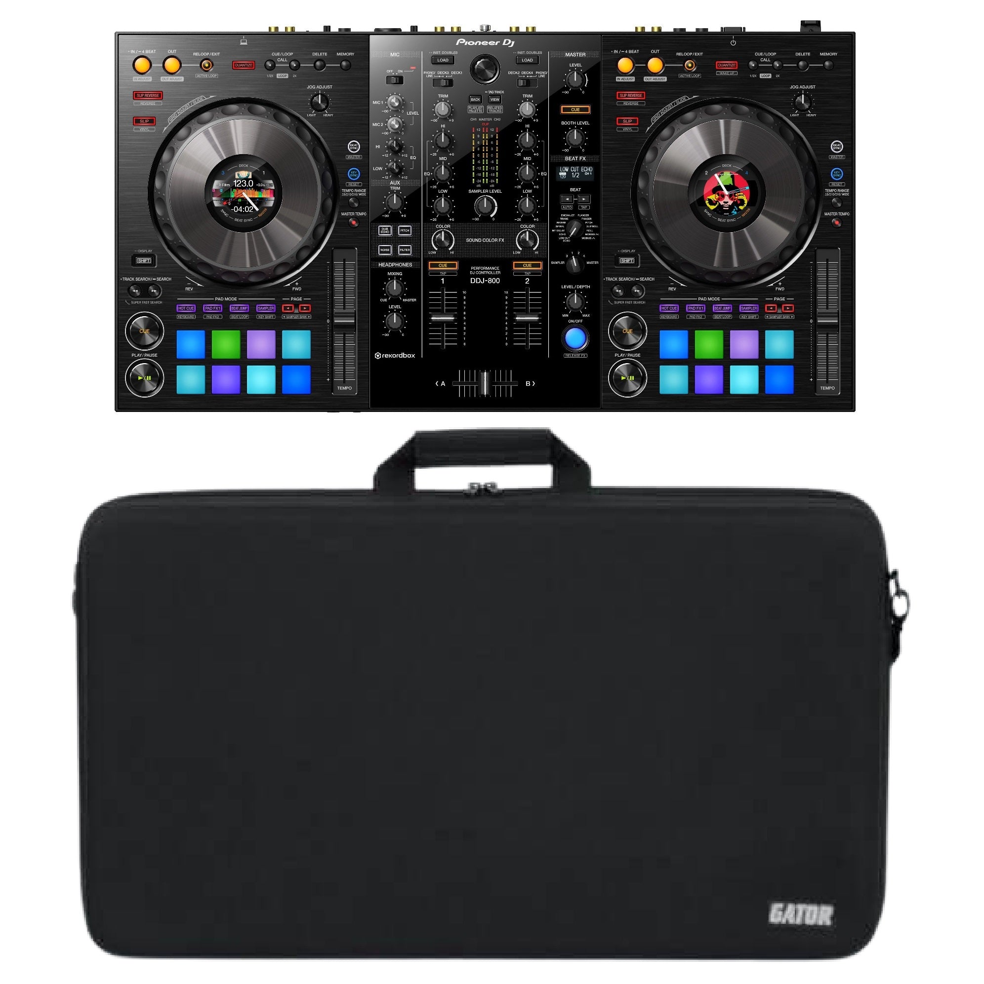 Dj　–　Controller　Music　Pioneer　So　Easy　Center　DDJ-800　Performance　2-Channel　GU-EVA-2816-4