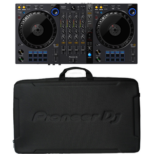Pioneer DDJ-FLX6 4-channel DJ Controller & DJC-B3 Soft Bag Bundle-Easy Music Center