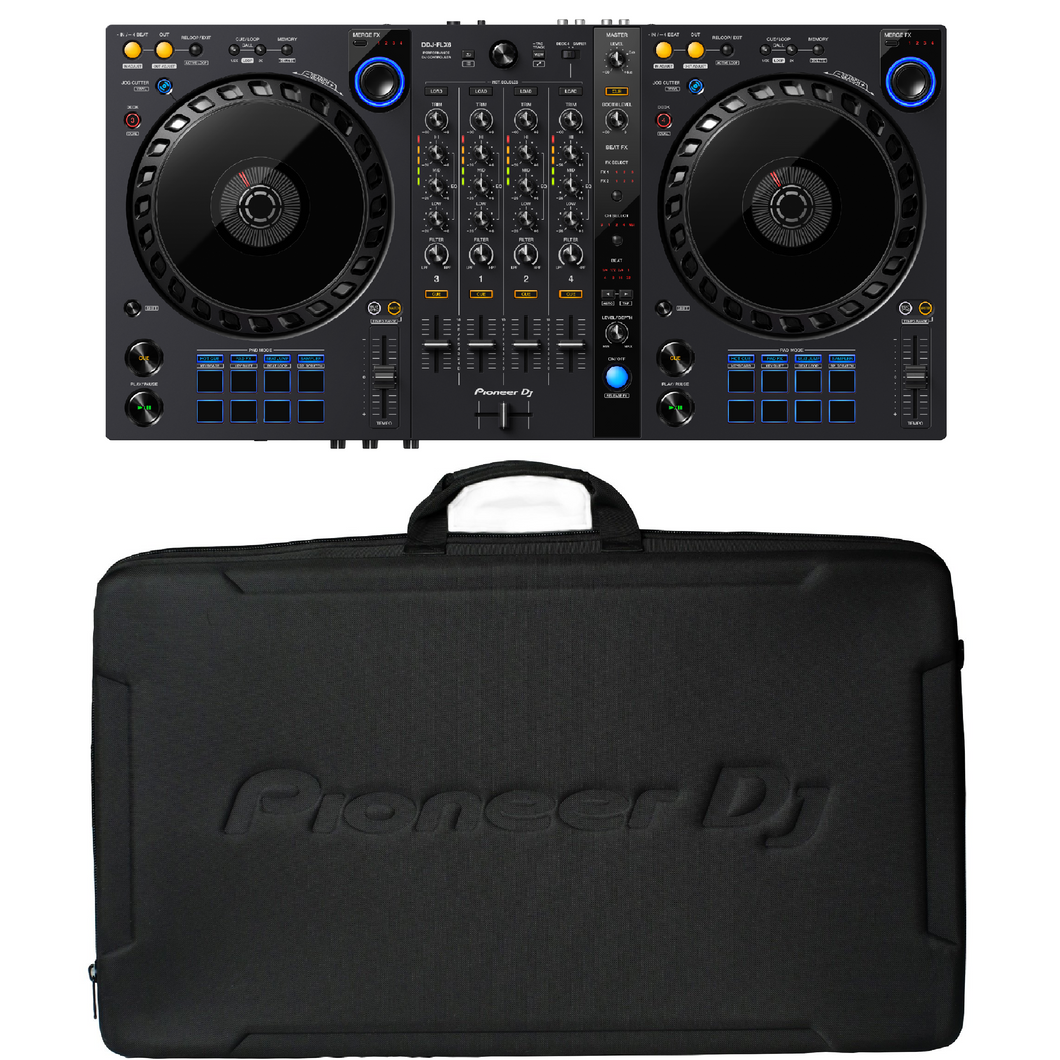 Pioneer DDJ-FLX6 4-channel DJ Controller & DJC-B3 Soft Bag Bundle Pioneer DDJ-FLX6 4-channel DJ Controller & DJC-B3 Soft Bag Bundle