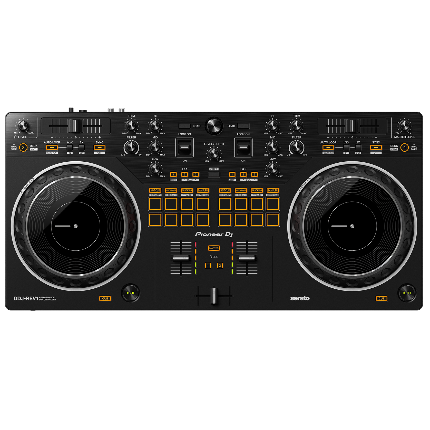 Pioneer DDJ-REV1 Scratch-Style 2-Channel DJ Controller for