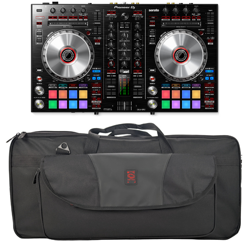Pioneer DDJ-SR2 Portable controller for Serato DJ Pro & BRLDIGITAL2XL Soft Case Bundle-Easy Music Center
