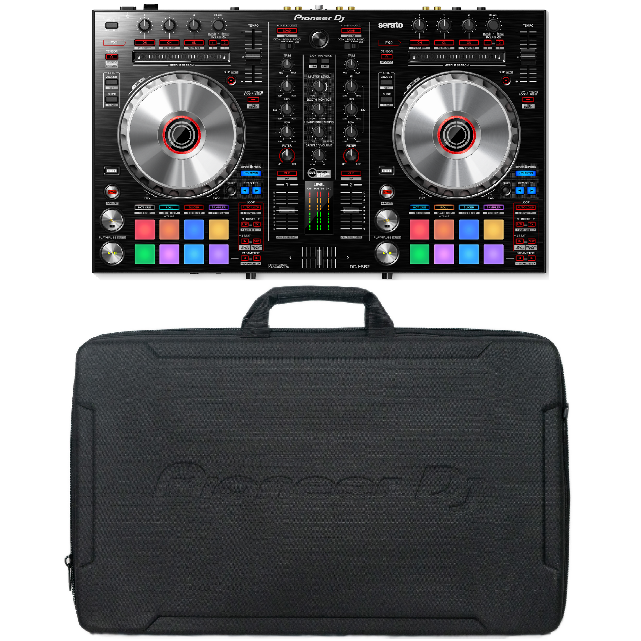 Pioneer DDJ-SR2 Portable controller for Serato DJ Pro & DJC-B2