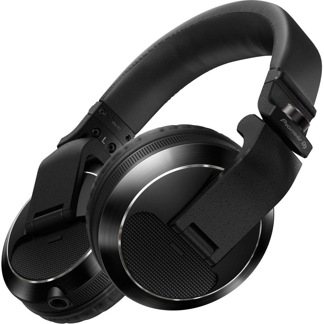 Pioneer HDJ-X7-K Professional Over-Ear DJ Headphone, Black-Easy Music Center