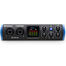 Load image into Gallery viewer, PreSonus STUDIO24-C 2x2 USB-C / 192kHz Audio Interface with 2 XMAX-L preamps-Easy Music Center
